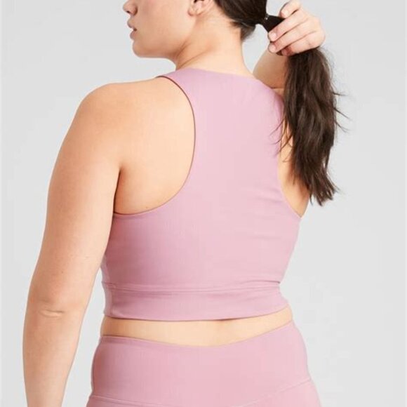 BANANA REPUBLIC MUSCLE CROP TANK CHARCOAL GRAY SIZE EXTRA LARGE - Picture 1 of 7